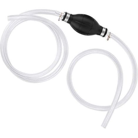 Pompa a sollevamento a suzione 2 m pompa manuale pompa per liquidi pompa manuale per liquidi con aspiratore per acqua, benzina, olio e carburante pompa manuale portatile (1/5)
