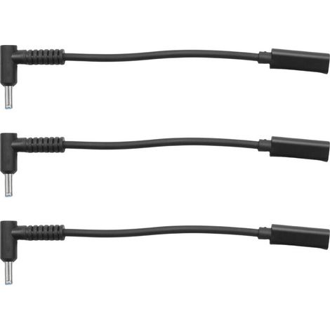 3x USB Typ-C Buchse auf HP4506 Stecker Adapterkabel, 90° Stecker, 4,5 x 3,0 mm DC-Stromwandler mit PD-Sensorchip für Computer