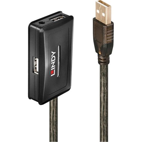 Lindy 42635 hub di interfaccia USB 2.0 480 Mbit/s Grigio (1/3)