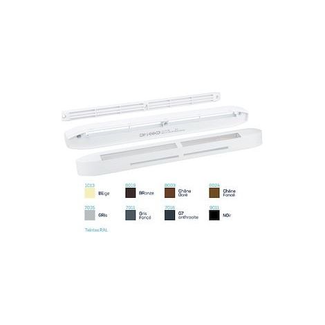 Entrée d'air hygroréglable acoustique 7/40 m3/h RAL 7016 S&P (UNELVENT) 850513