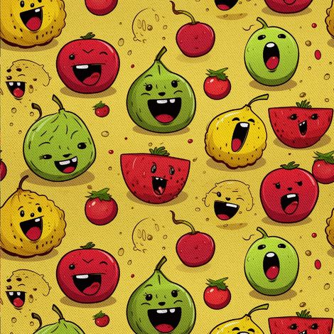 Tela decorativa para exteriores Oxford - Motivo frutal  DX6787 (1/5)