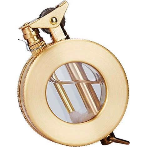 Briquet en métal classique à pétrole, fiable. Pièce de collection et d'exposition. (1/4)