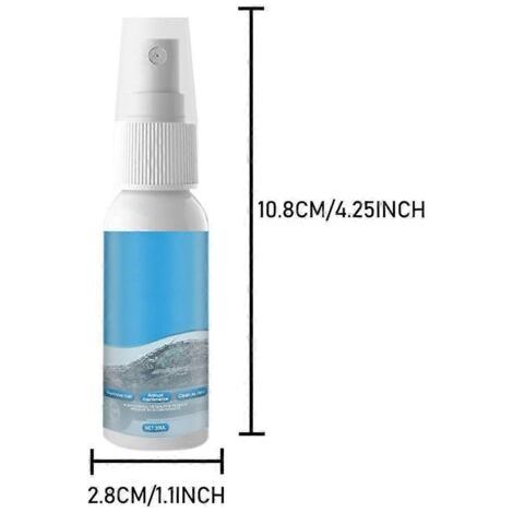 Private Label-Décapant rouille portable spray - Nettoyant anti-corrosion voiture, dissolvant rouille pour chrome, outil d'entretien auto, dérouilleur efficace.