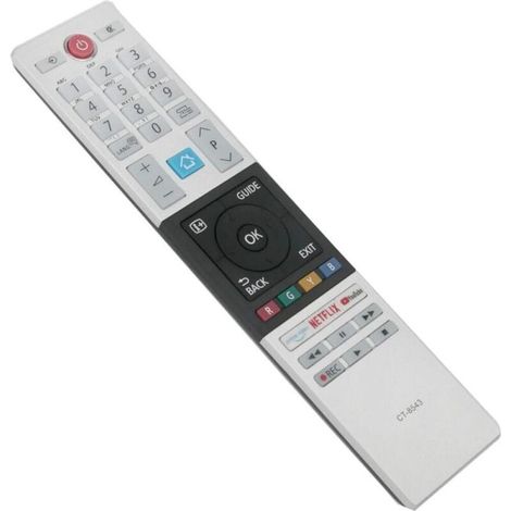 CT-8543 Télécommande de remplacement-RC42151P 30101775 Télécommande pour Toshiba TV 32W2863DG 32W2863DA 40L2863DG 43V5863DG 43B6863DG 49L2863DG 49U6863DG 49V5863DG 55V5863DG 55U7863DA (1/4)