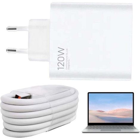USB C Charger, Fast Charging Block, 120W 6A Fast Charging Head for Phones, Charger Adapter with 120W Charging Cable, Electronic Product Accessories for Business Travel (1/4)