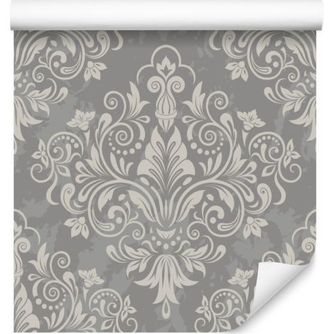 Carta da parati con splendidi ornamenti per soggiorno e camera da letto 50x1000 cm (1/5)