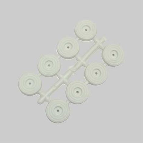 Sottosedia ø 25 mm - bianco - blister 8 pezzi (12 confezioni) (1/2)