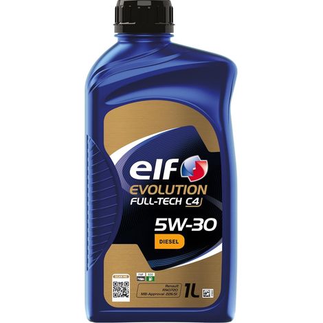 EVOLUTION FULL-TECH C4 5W-30, Huile moteur Diesel, 1 litre (1/5)