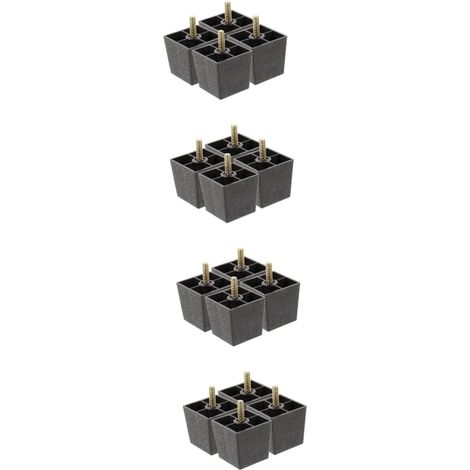 jeux de pieds de rechange pour lit canap bureau rehausseurs (1/5)