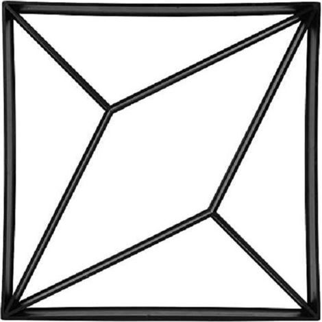 (Black) Concrete Paving Paver Mold, DIY Reusable Formwork Mold for Curb Pavers, for Garden Patio (1/5)