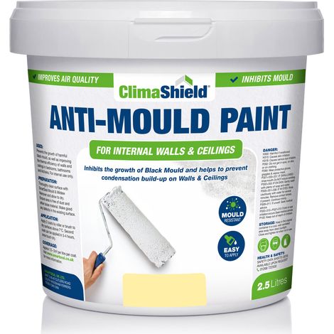 Anti-Mould Paint - MAGNOLIA  - 2.5 Litres (1/5)