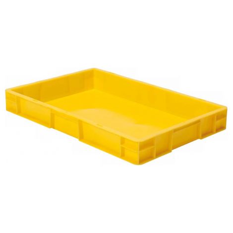 Conteneur de transport gerbable TK600/75-0, jaune