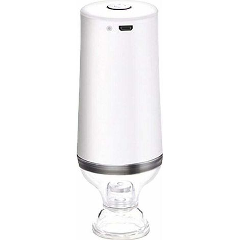 Rechargeable electric air pump, portable USB rechargeable, vacuum pump with 1200 mAh battery, ultra-mini automatic suction pump for vacuum sealing food bags (1/5)