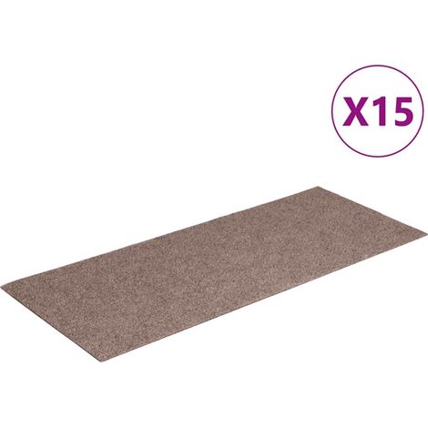 Maison Exclusive - Stufenmatten Selbstklebend 15 Stk. 60x25 cm He (1/5)