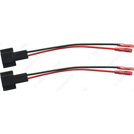 Car-specific speaker wire/speaker adapter cable suitable for Audi models. (1/4)