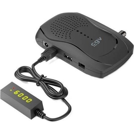 Receptor-grabador satélite - CGV - PREMIO EASYONE HD4 - Grabación HD - Compatible con autocaravanas - Control en directo
