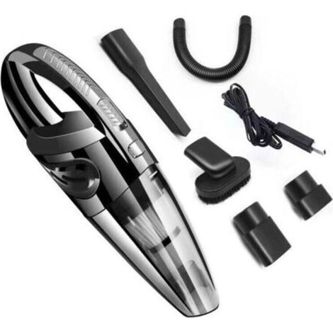 Aspirateur à cendre,Aspirateur à Main sans Fil Puissant Portable 120W 2200mAh avec Fonction Huimide & Sèche Filtre HEPA Lavable et 5 Buses Rechargeable pour Maison,Table, Bureau, Voiture (1/5)