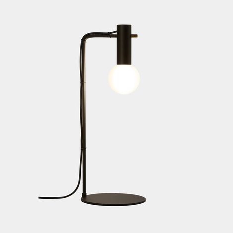 Lampade da tavolo Nude Curved E27 15 Nero