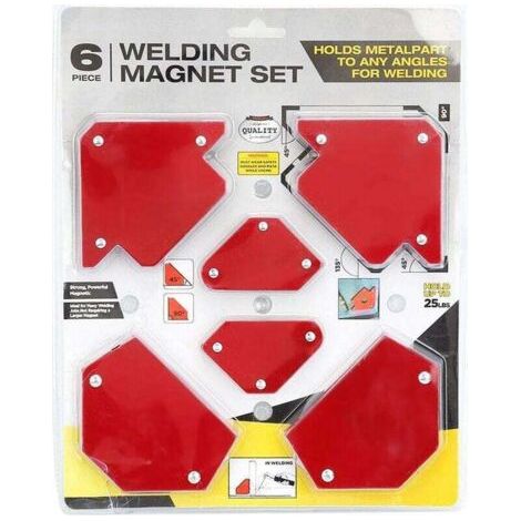 XVX Support De Soudage Magnétique De Sécurité Portable Robuste Localisateur Outil De Soudage Marqueur De Montage De Tuyau Pince De Soudage D'Angle Intérieur (1/4)