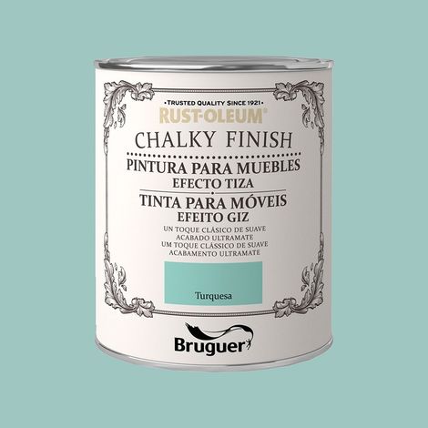 Rust-Oleum Chalky Finish Türkis Möbel 750 ml BRUGUER