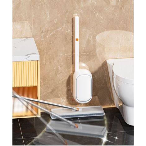 Brosse de Toilette jetable Murale avec 6 recharges (1/4)