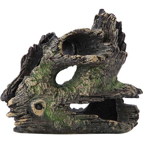 Décoration d'aquarium en bois flotté, tronc d'arbre en résine artificielle pour ornements d'aquarium (1/5)