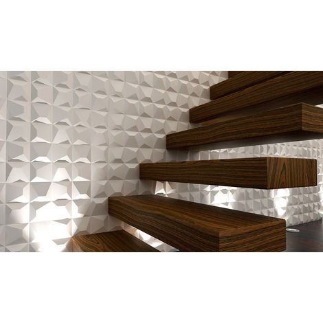 Carrelage mural faience effet graphique NILO 12.5x12.5cm (1/5)
