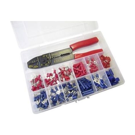 WKK 60349 Assortimento di capicorda a compressione 0.50 mm² 2.50 mm² Rosso, Blu 1 KIT (1/2)