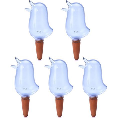 Cute bird-shaped watering spikes for plants, automatic waterer for lawns and potted plants (1/5)