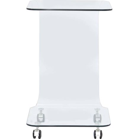 Maison Exclusive - Tavolino da Salotto 45x40x63 cm in Vetro Temperato (1/5)