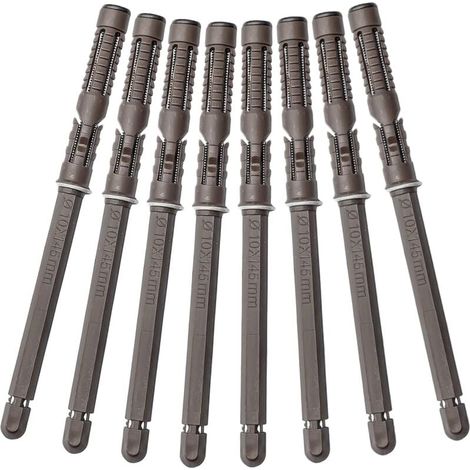 ZVD-8 soportes flotantes para estantes, soporte de pared invisible para estanterías de pared (10-100 mm) (1/4)
