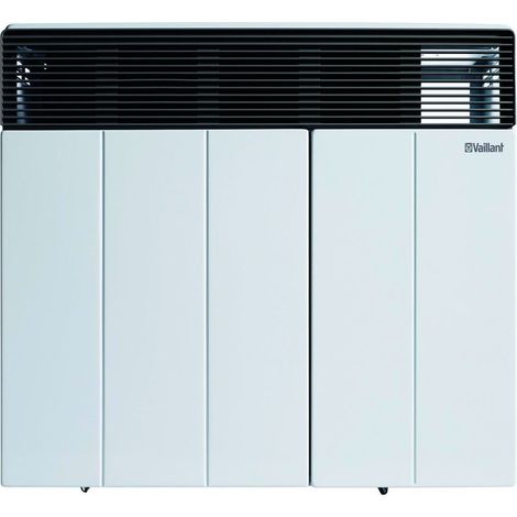 Vaillant VGR-sine 71/4P Gas-Raumheizautomat 7,0kW für Außenwandanschluss Cremeweiß/Grau (1/2)
