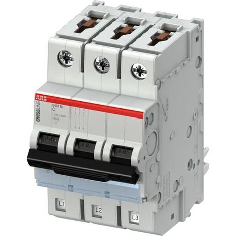 ABB Interruttore Miniaturato Grigio 16A 415V Robusto
