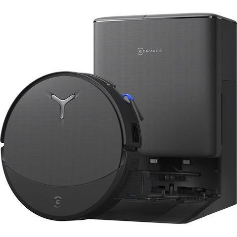 Ecovacs DEEBOT T90 PRO OMNI EU. Tipo di contenitore della polvere: Senza sacchetto, Colore del prodotto: Nero, Forma: Rotondo. Capacità del contenitore (aspirapolvere): 0,25 L, F... - DEEBOTT90PROOMNI