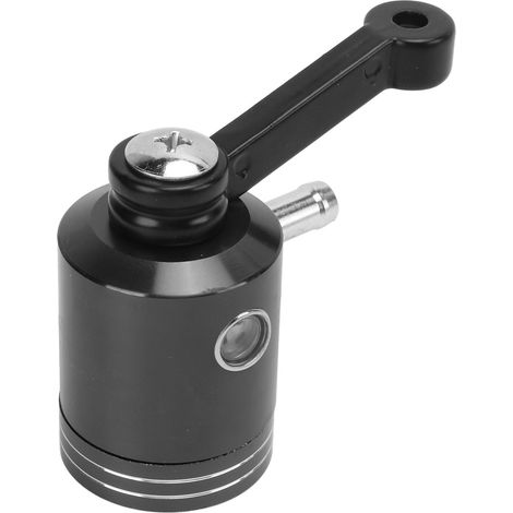 Hauptbremszylinder mit Ölbehälter und -manschette, CNC-gefräster Aluminium-Ersatzsatz für Ducati Monster, schwarz (1/5)