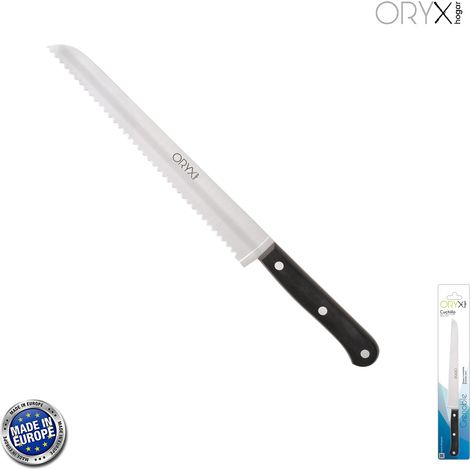 Cuchillo Grenoble Panero Hoja Acero Inoxidable 20 cm. Negro (1/5)