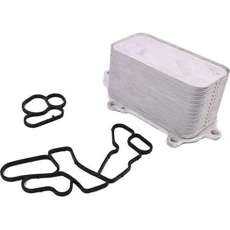 Ensemble refroidisseur d'huile moteur avec joint compatible avec JEEP Grand Cherokee WK 3.0L CRD 2011-2020 68269916AB 68211440AA (1/5)