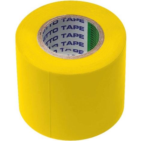 4 Nitto - Ruban Adhesif Isolant - Jaune - 50 Mm X 20 M (1/2)