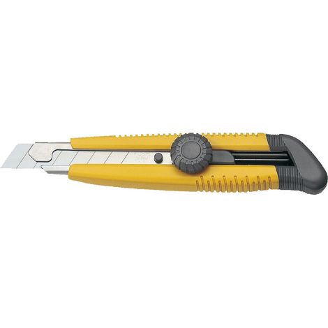KDS Universalcutter Twist Lock mit 18mm Abbrechklinge und Fixier Rändelschraube