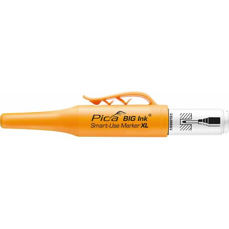 Pica BIG Ink Smart-Use Marker XL Weiß 170/52 Permanentmarker Tieflochmarker
