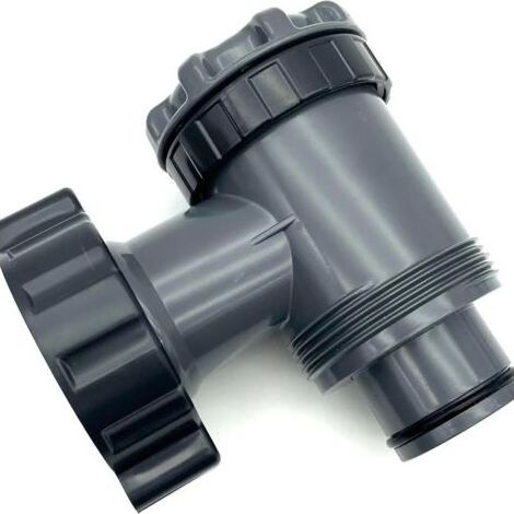 YUIT-Remplace la vanne à piston marche/arrêt uniquement pour pompe de filtration de piscine, raccord de vanne à piston de remplacement pour pompe de piscine 38 mm compatible. (1/5)