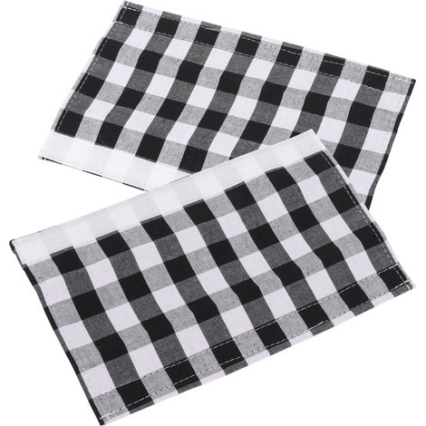 Lot de 2 housses de poignée en lin lavables et décoratives pour porte de réfrigérateur et lave-vaisselle. (1/5)