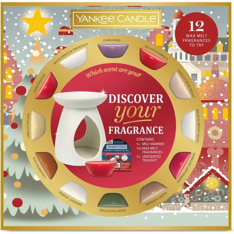 YANKEE CANDLE, CONFEZIONE DISCOVER YOUR FRAGRANCE, CASA, PROFUMATORI AMBIENTI