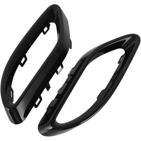Les sorties d'échappement noir brillant sont compatibles avec les modèles Mercedes-Benz Classe CE, GLC, CLS, W177, W247, W205, W213, X253 et C257. L'installation est simple. (1/5)