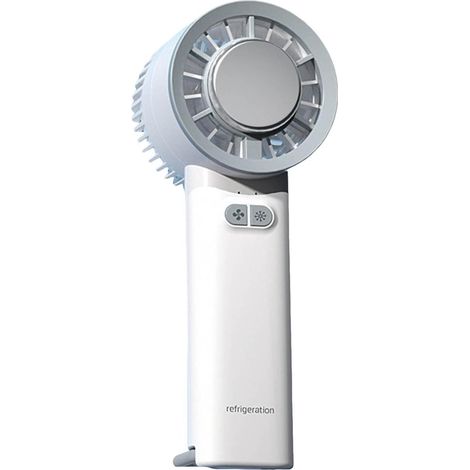 [MAI USATO]Ventilatore, piccolo ventilatore portatile per refrigerazione a semiconduttore, ricaricabile e portatile (1/4)