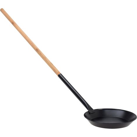 Bratpfanne für ein Lagerfeuer mit langem Griff, 96 cm