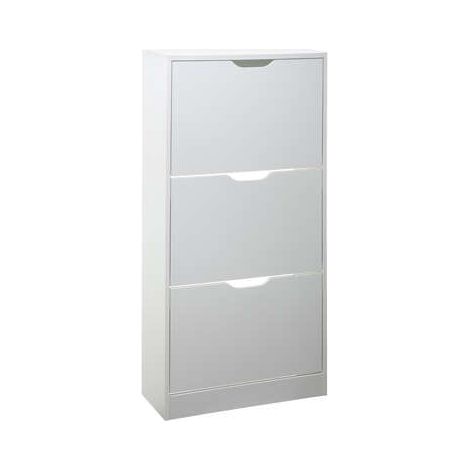 Schuhschrank mit 3 schubladen weiß - 5five