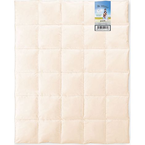Couette duvet 135x200 AMZ MR. PILLOW 60% crème 2,1 kg (1/2)
