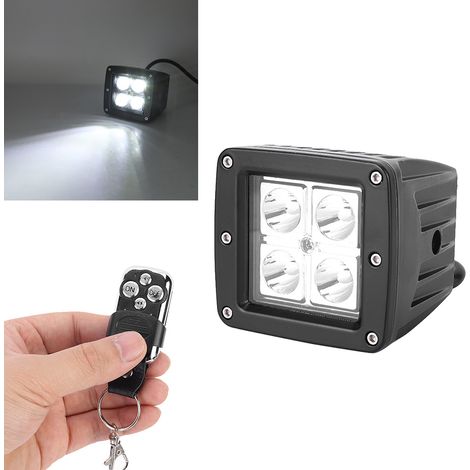 Kit de support de montant A pour feu carré, faisceau de commande à distance 1V2, compatible avec Ford Raptor 2015-2019 (1/5)