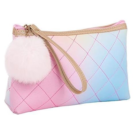 Sac de rangement cosmétique de voyage (rose)